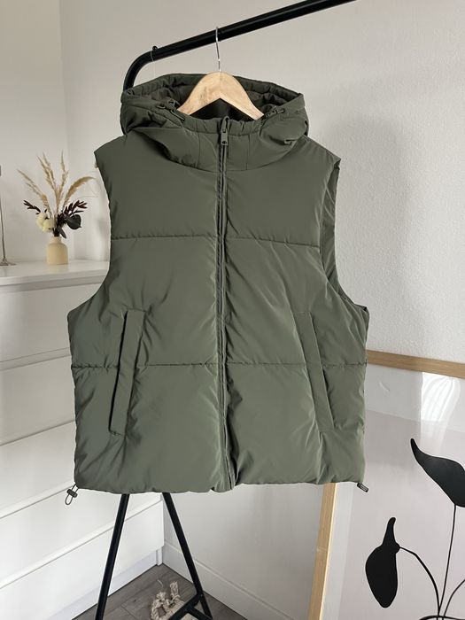 Чоловічий стьобаний жилет zara