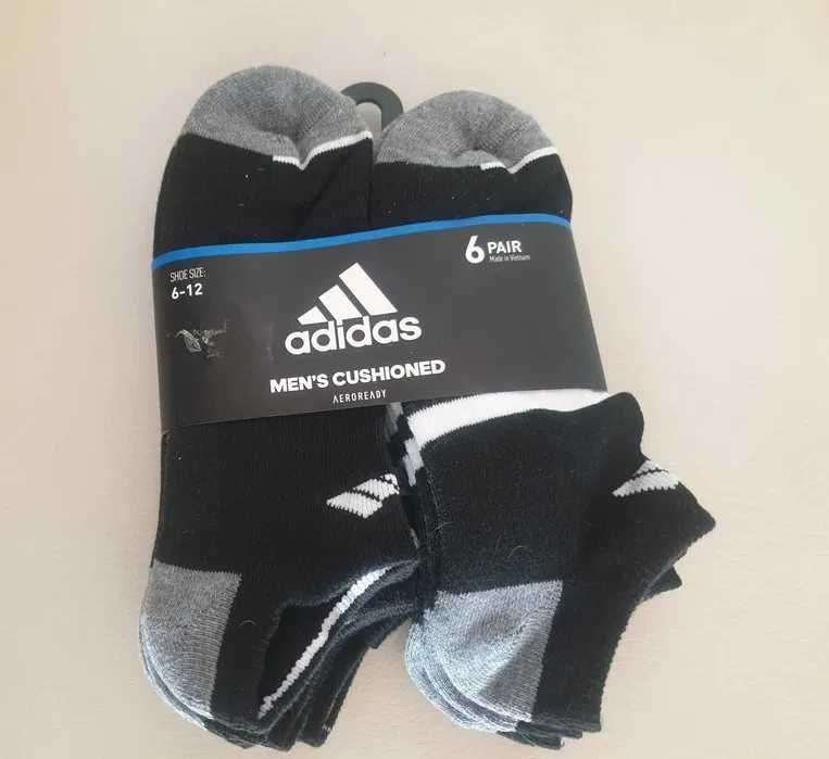 ADIDAS 6 PAR ROZMIAR 39-46 skarpety