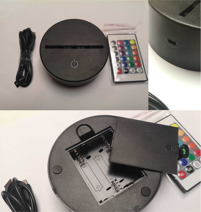 Pioneer CDJ 2000 Lampka LED RGB na pilota prezent + Twoje logo i ksywa