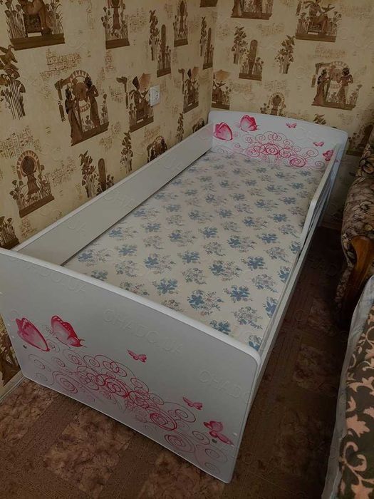 Дитяче ліжко Кіндер кул №02, детская кровать, детские кроватки