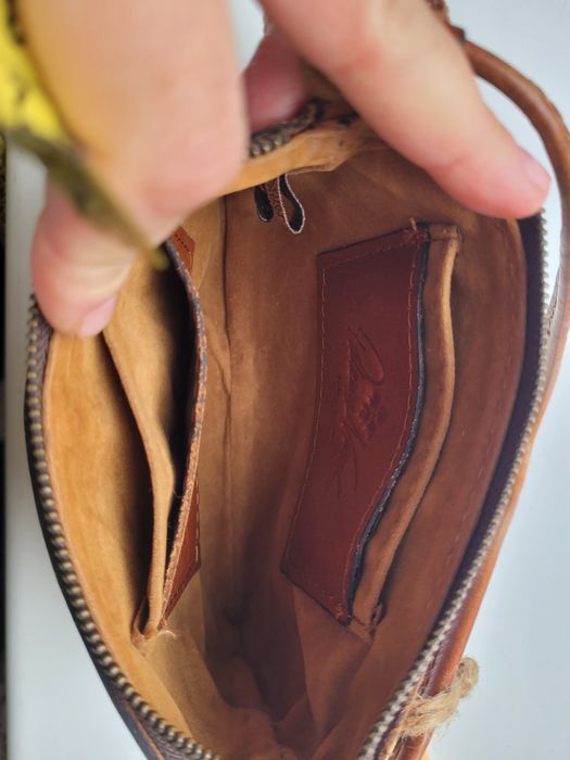 Шкіряний гаманець сумка PATRICIA NASH Piedmont Sherpa