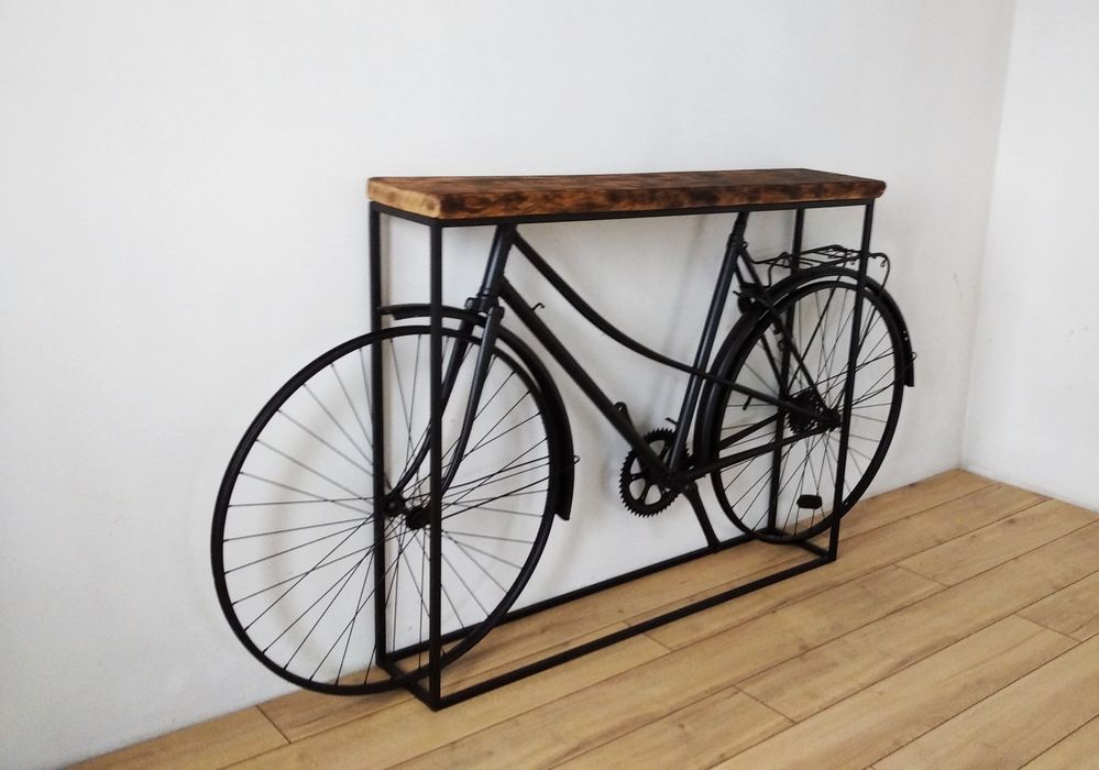 Konsola rower  industrial loft / boho