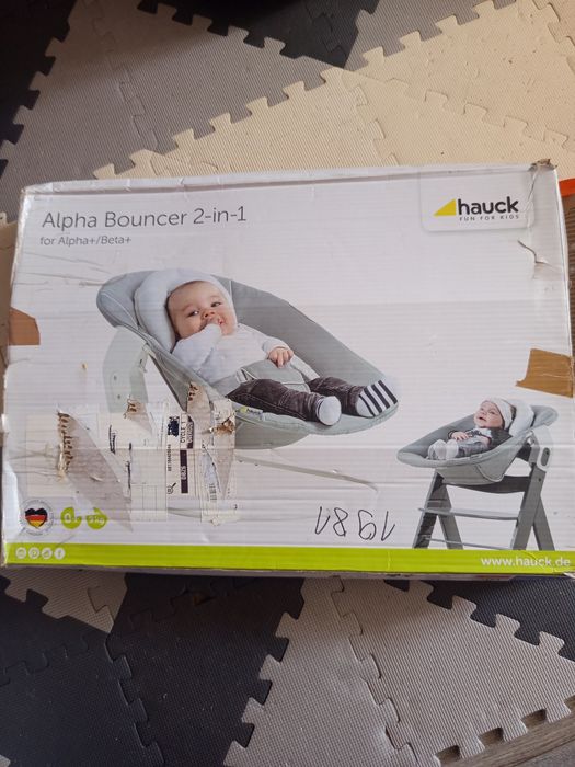 Leżaczek Hauck Alpha bouncer