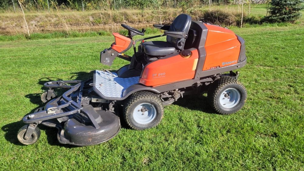 Traktorek Kosiarka  Husqvarna PT26d Ładny p 525 Pług do Sniegu