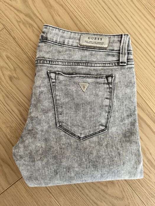Spodnie Guess jeansy szare 27 JAK NOWE__XS/ S__34/36