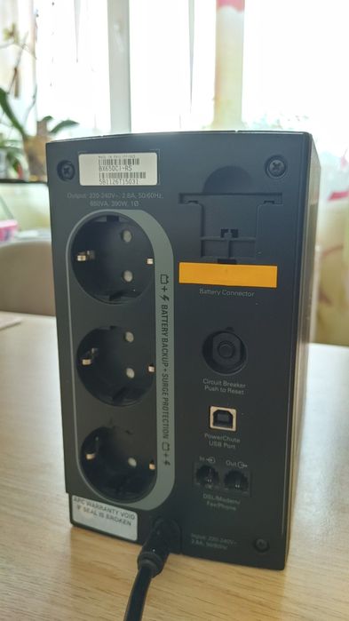 ИБП, источник безперебойного питания, APC, Back-UPS 650