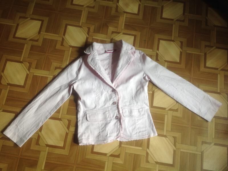 Пиджак джинсовый