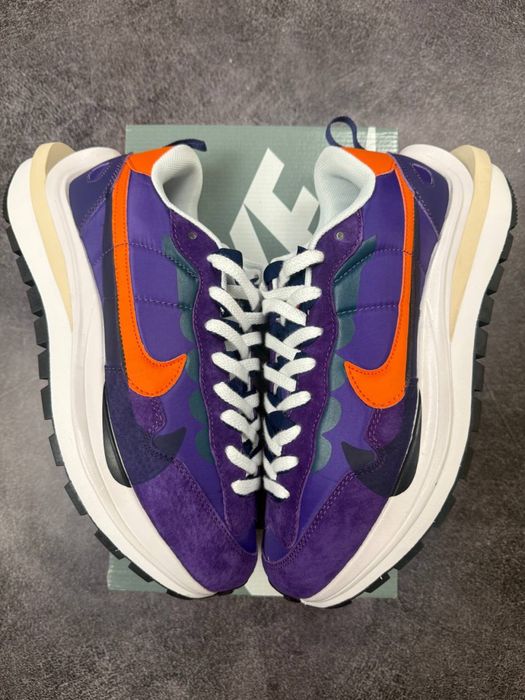 Кросівки Nike Sacai Vaporwaffle Purple • Найк Сакаі (фіолетові)