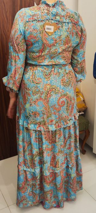 Sukienka turkusowa 40