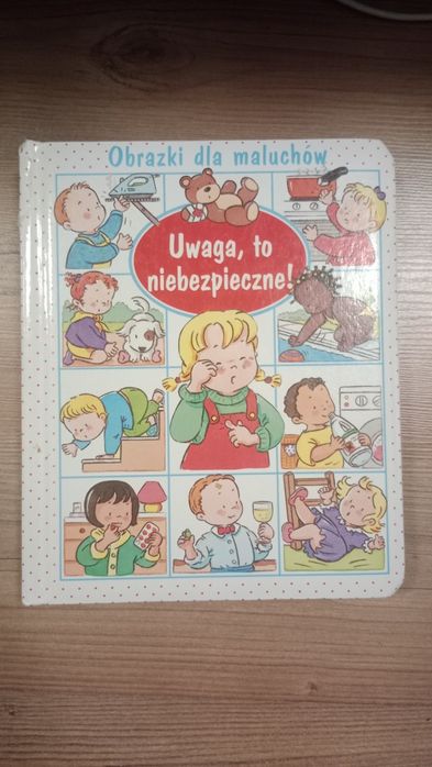 Książeczka edukacyjna Obrazki dla maluchów przedszkole, uwaga to niebe