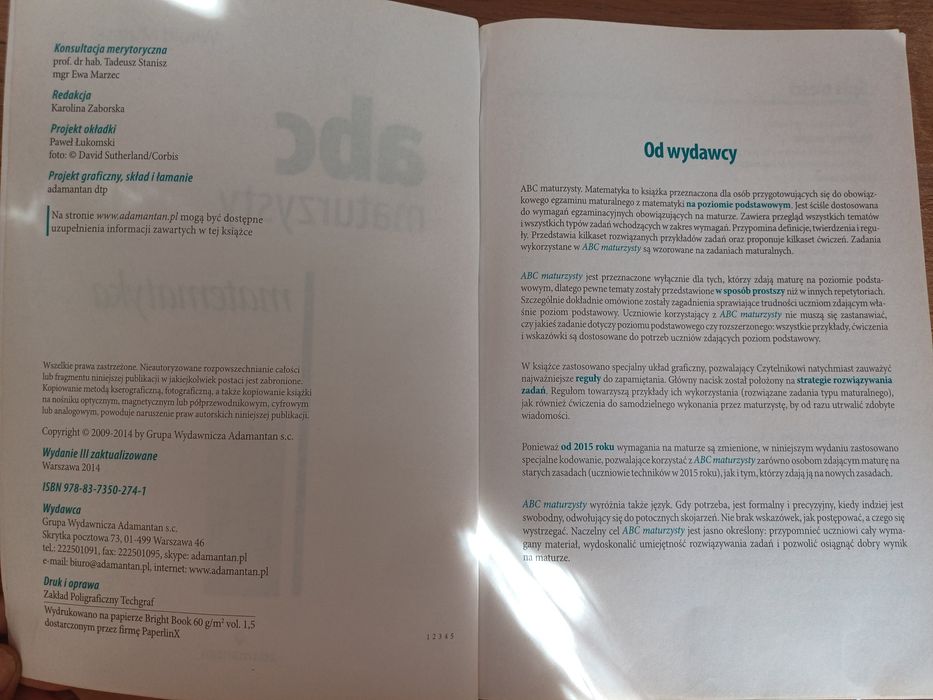 ABC maturzysty Matematyka