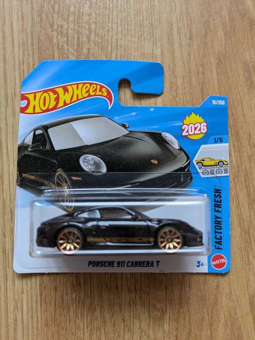 Hot Wheels Porsche 911 Carrera T – 2026 – 15/250