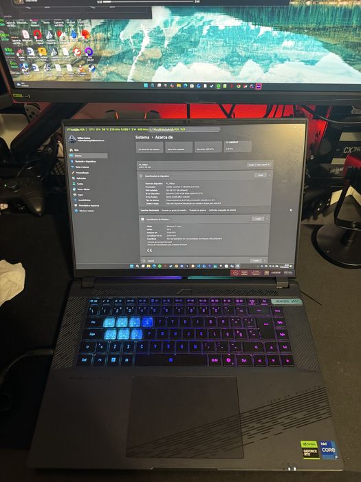 Portatil Gigabyte RTX 4070  Intel Core i7-14650HX 16 GB DDR5