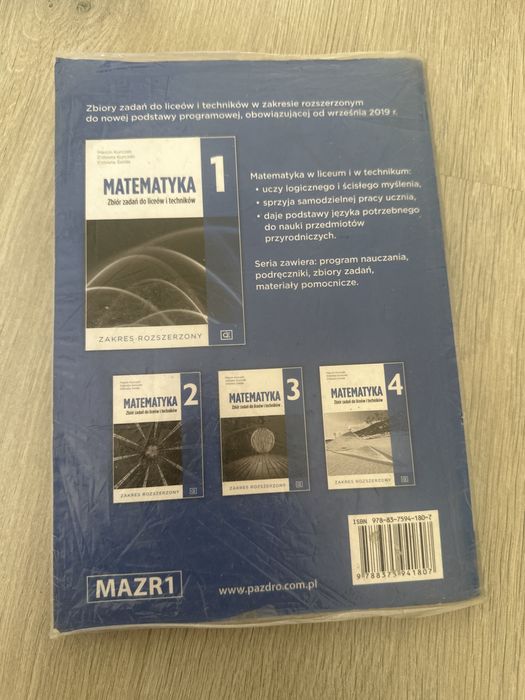 Matematyka 1 pazdro