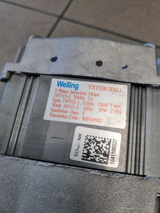 Silnik napędowy do pralki Electrolux Welling YXT320-2D(L)