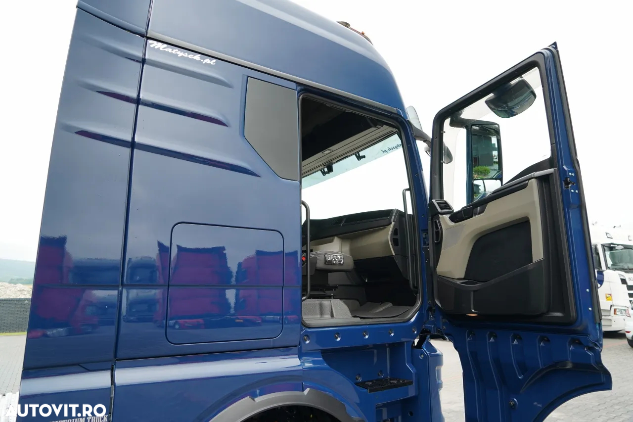 MAN TGX 18.510 / GX / RETARDER / NAVI / TV / PIELE / JANTE DIN ALIAJ / CONTRACT POST-SERVICE / ECHIPAMENTE COMPLETE - 37