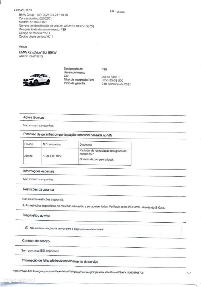 BMW X2 16 d sDrive Auto Pack M - 56
