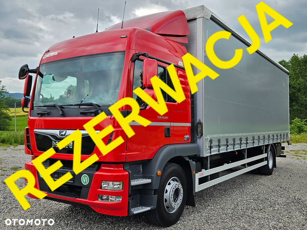 MAN TGM 18.290/15.290/E6/21PALET/9400 ŁADOWNOŚĆ/SERWISOWANY/NISKI PRZEBIEG/WINDA/FIRANKA/SPROWADZONY/2019/NISKI PRZEBIEG/PIERWSZY WŁAŚCICIEL/