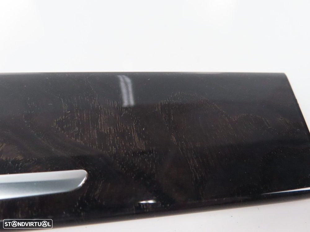 Friso do Cinzeiro em Madeira Seminovo/ Original BMW 7 (F01, F02, F03, F04) 51459... - 2