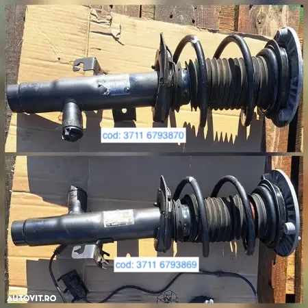 Amortizor stg dr fata flansa arc senzor acceleratie amortizor cablu adaptor BMW seria 2  228iX ; 3 320dX  320iX F - 3