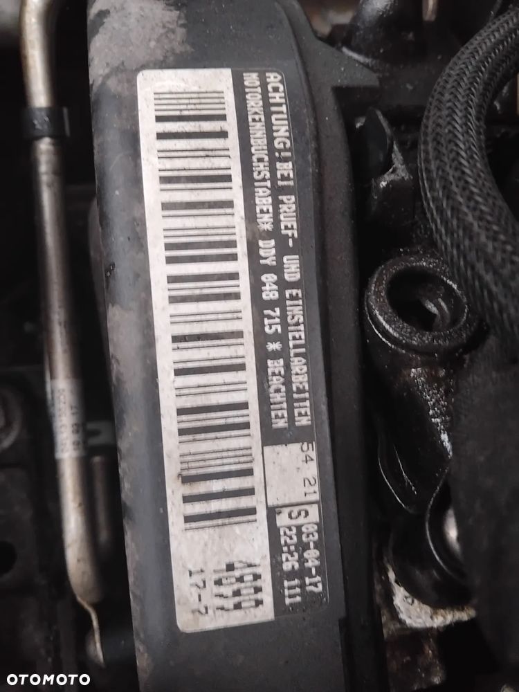 Silnik DDY 1.6TDI - 2