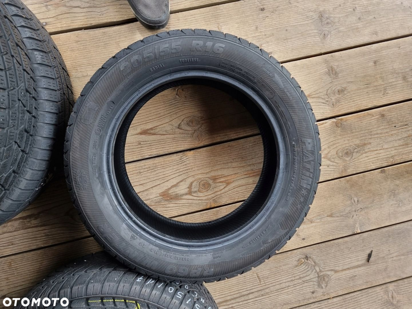 OPONY PLATIN GERMANY RP60 WINTER 205/55R16 91H2020r. 7,2/6,5mm bdb stan - 10