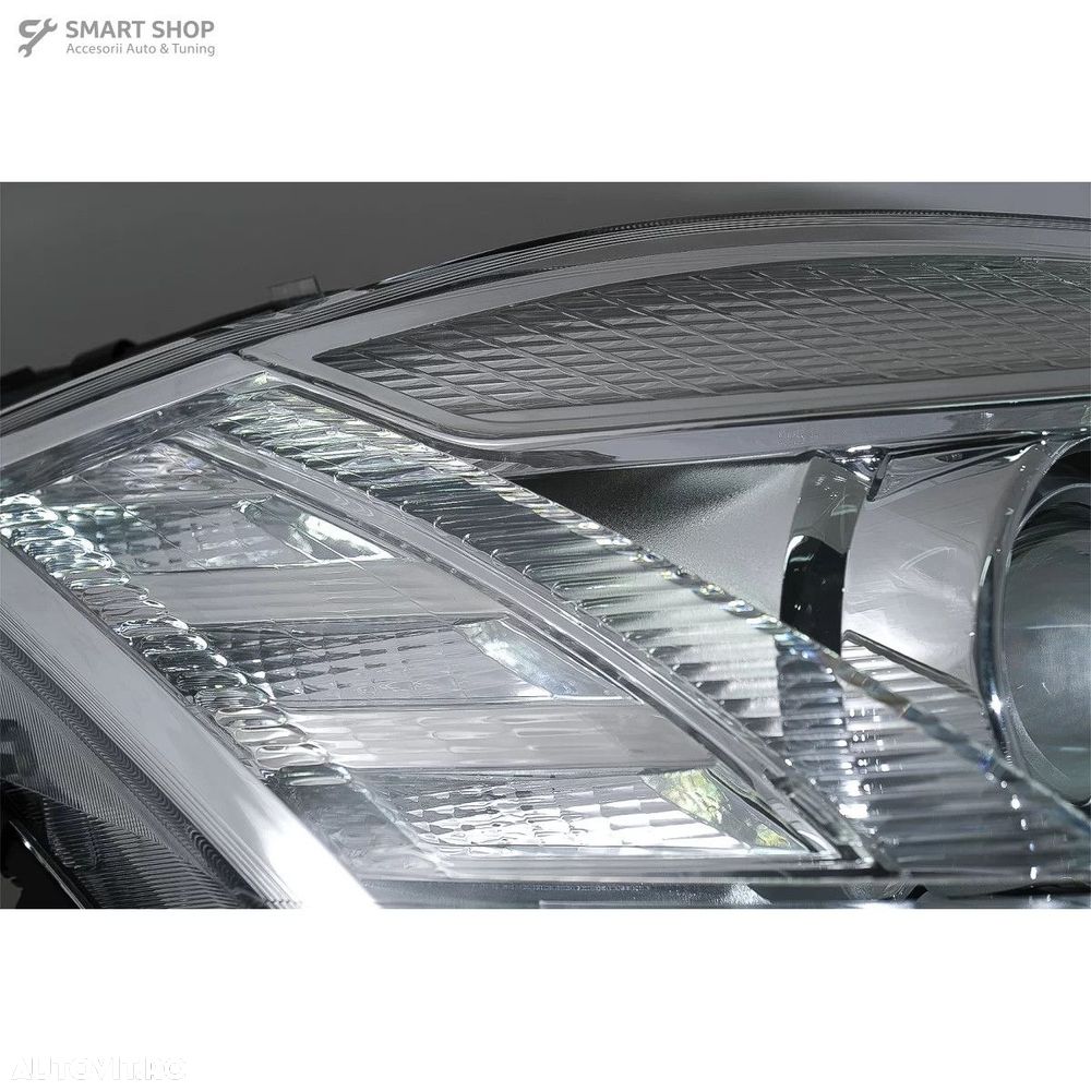 Faruri LED Mercedes Clasa S W221 (2005-2009) Facelift Look Semnalizare - 4