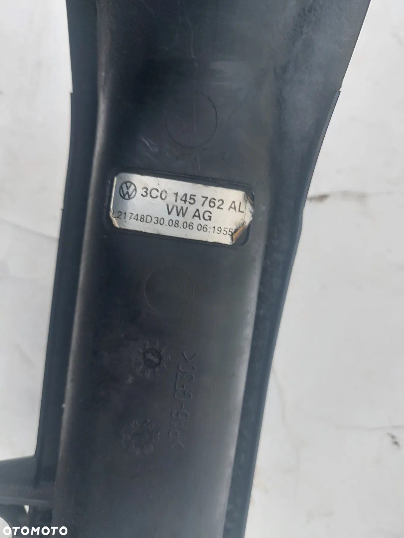 WĄŻ RURA INTERCOOLERA VW AUDI SKODA 3C0145762AL - 2
