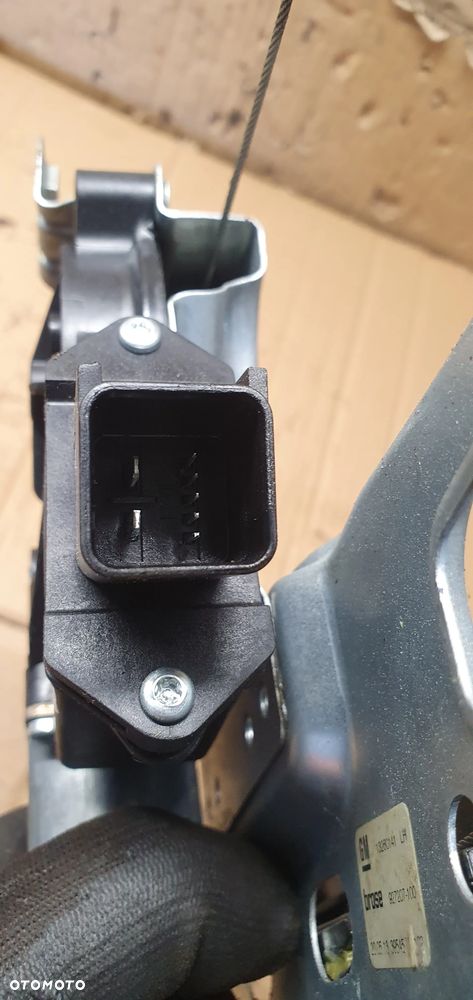 Mechanizm podnośnik szyby lewy tył tylny lewy Opel Zafira C 13260141 - 5