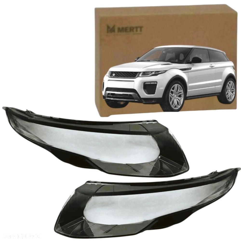 LEWY PRAWY KLOSZ SZKŁO REFLEKTORA Land Rover Range Rover Evoque 2012-2018 - 1