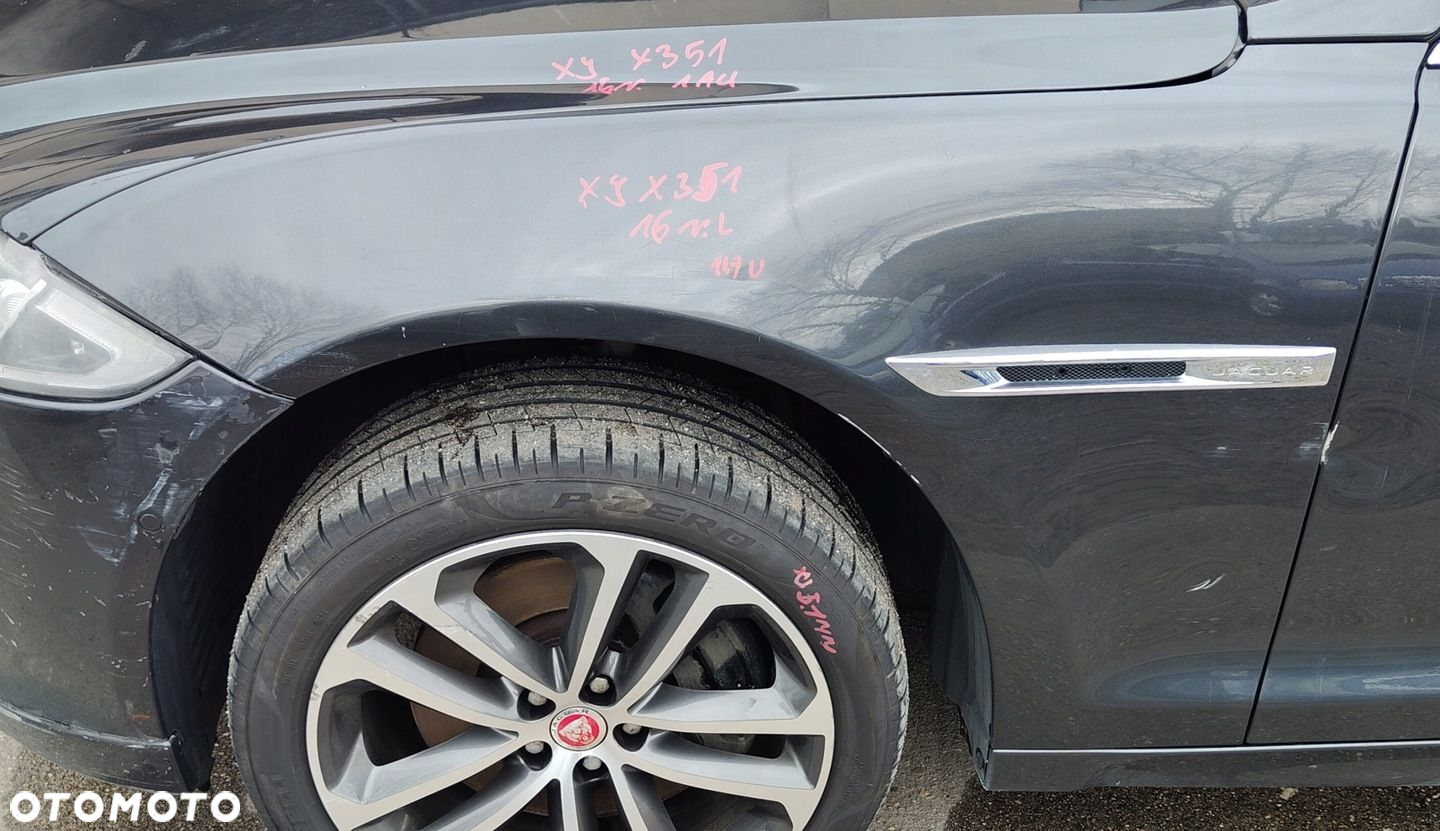 JAGUAR XJ X351 16R BŁOTNIK LEWY PRZÓD KOL 1AU - 2