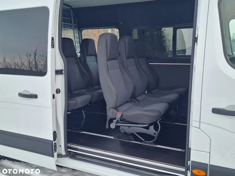 Renault Master 2023r, CARPOL oryginalny 9-osobowy , bogato wyposażony , Salon Polska ASO L3H2, Bezwypadkowy ,HAK , Kamera Cofania , ANDROID AUTO, bez wkładu , Czujniki parkowania przód i tył ,Brygadowy - 11