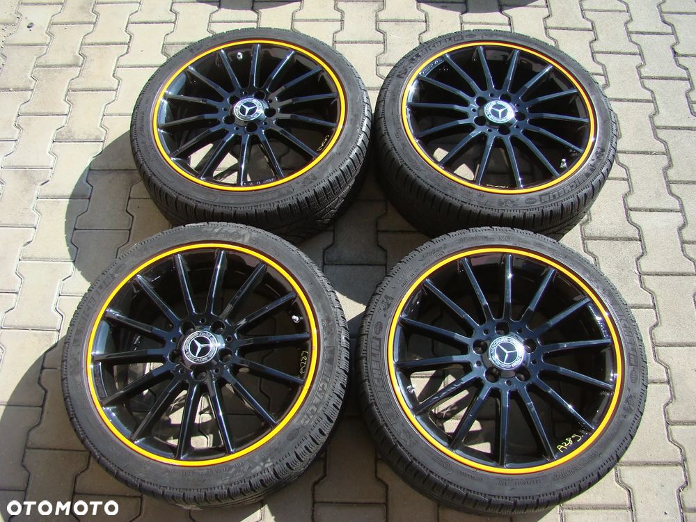 a289 5x112 Mercedes A-Klasa AMG W176 CLA C117 W245 W246 7.5jx18 opony zima 225/40 - 1