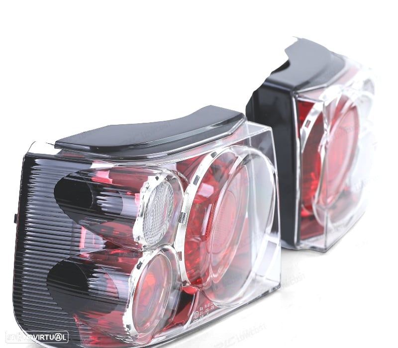 FAROLINS SEAT IBIZA 6K 93-99 VERMELHO PRETO - 1