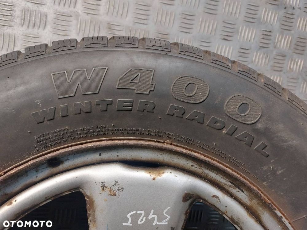KOŁO ZAPASOWE 6JX15 5X100 FI56.1 205/70R15 HANKOOK W400 WINTER 02R - 6