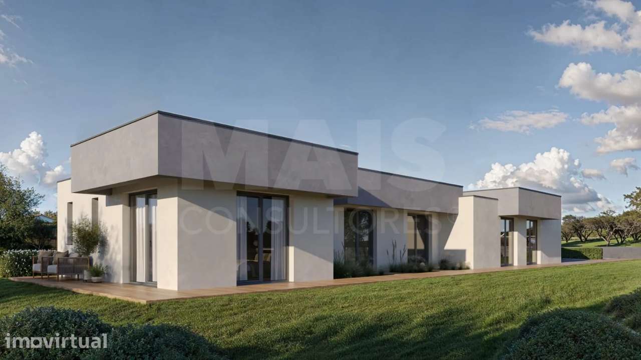 Terreno c/ Projecto Aprovado p/ Moradia T3 c/ 3 Suites, Parqueament... - Grande imagem: 4/14
