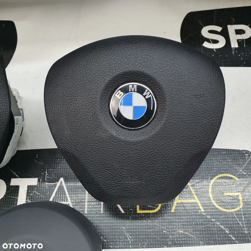BMW 3 F30 F31 F34 DESKA ROZDZIELCZA KONSOLA KOKPIT PULPIT PODUSZKI AIRBAG AIR BAG PASY KIT SET - 8