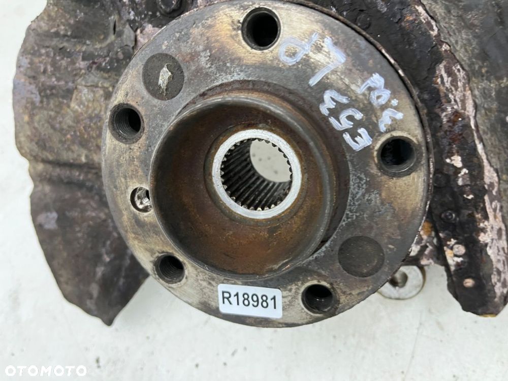 Zwrotnica BMW X5 E53 99-06r. 3.0d 3.0i 4.4i 4.8i piasta lewa przednia czujnik ABS lewy przód - 8