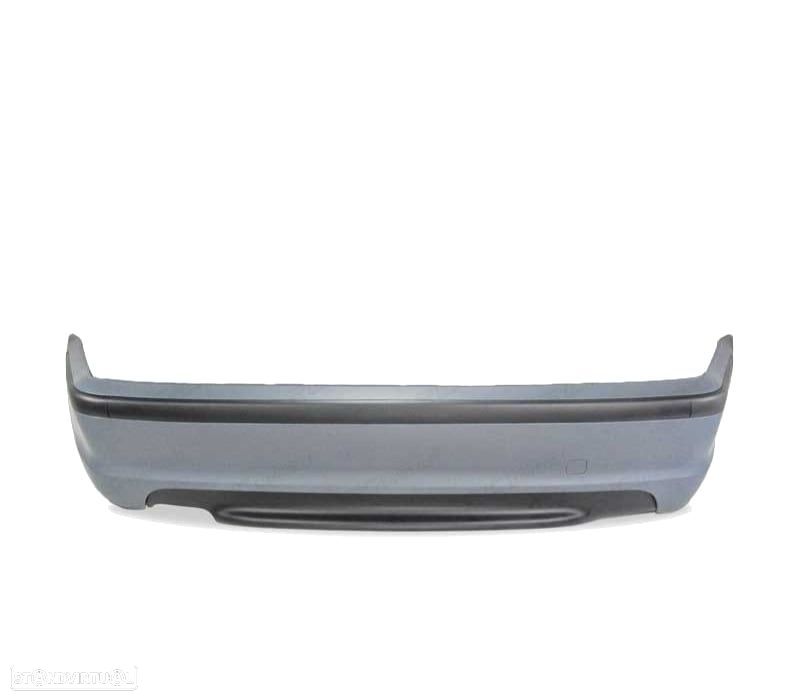 PÁRA-CHOQUES TRASEIRO BMW E46 BERLINA LOOK M 98-05 SEM PDC - 2