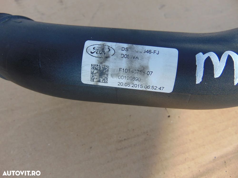 Tub intercooler Ford Mondeo mk5 2.0 cod ds736c646fj teava conducta kuga 2 s max galaxy furtun - 3