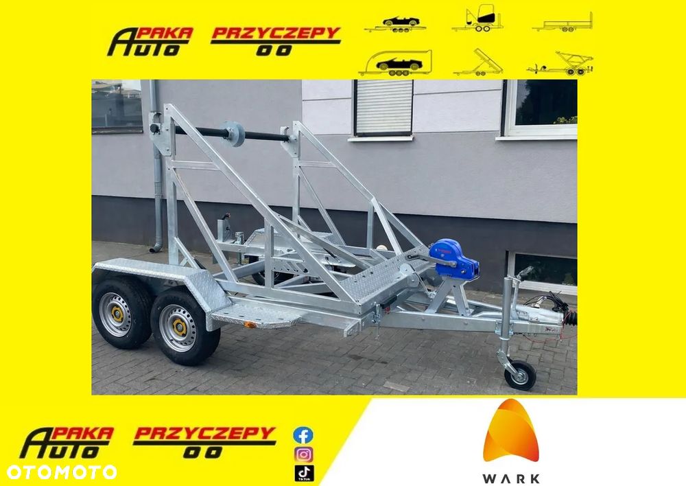 Wark Przyczepa kablowa, DMC 2700 KG