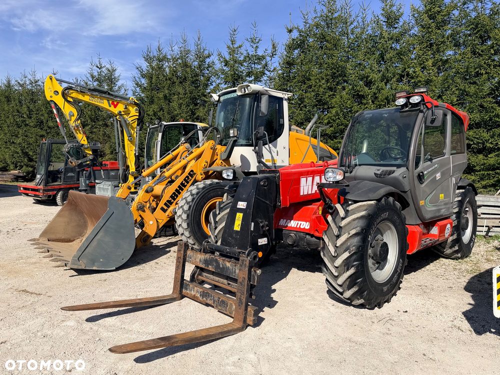 Manitou Manitou Ładowarka teleskopowa Manitou Mlt 840 137 PS łyżka widły Merlo 42.7 TF 737 130 Jcb 541-70 Bobcat TL 38.70 rolnicza budowlana KLIMA 841-145 PS+ zaczep hydr 625 630 635 733 737 741 742 841 850 961 - 40