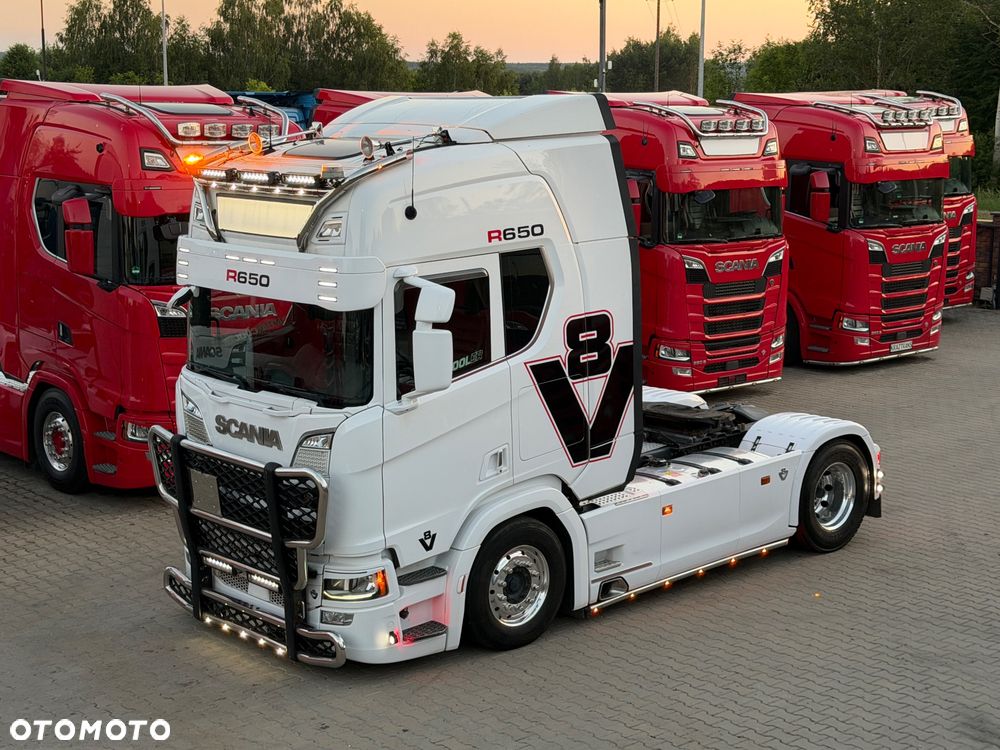 Scania Scania R650 z Niemiec bez EGR tylko SCR pełne wyposażenie FULL AIR V8 - 14