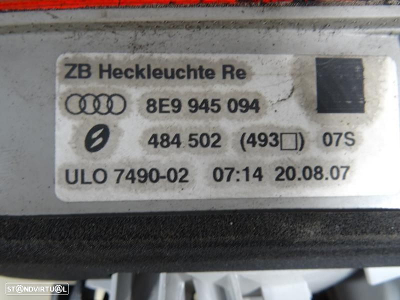 Farolim Esquerdo Audi A4 Avant (8Ed, B7)  Farolim Da Mala Esquerdo Aud - 4