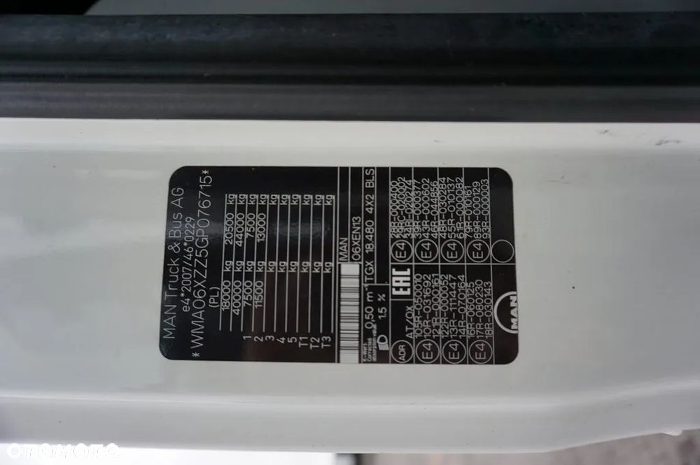 MAN TGX 18.480 4X2 BLS * 2016 * - 25