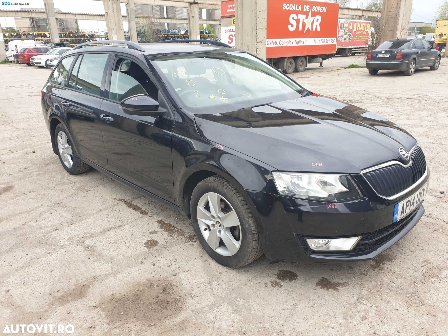 Carenaj Protectie Aparatoare Noroi Janta Roata Dreapta Fata Skoda Octavia 3 2013 - 2017 [K3978] - 1