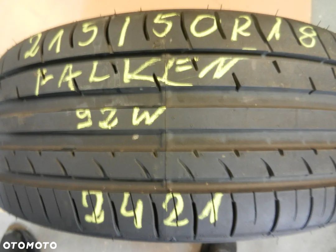 OPONA POJEDYNKA 215/50R18 FALKEN AZENIS FK453CC DOT 2421 8MM - 1