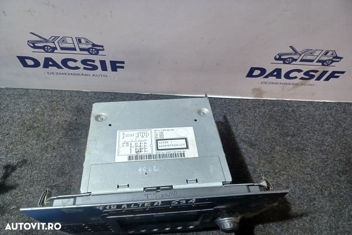Radio cd 5P1035186B Seat Altea 1 [2004 - 2009] XL minivan 5-usi 1.9 T - 2
