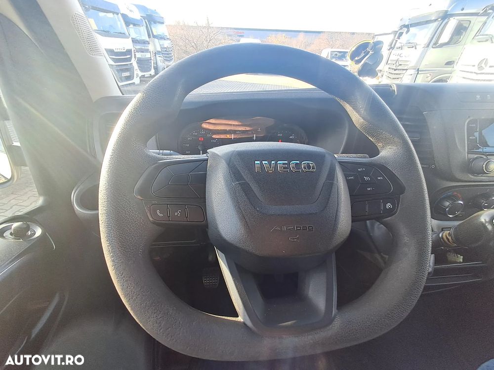 Iveco daily 35s16 3.0d 160cp platforma transport auto - 16