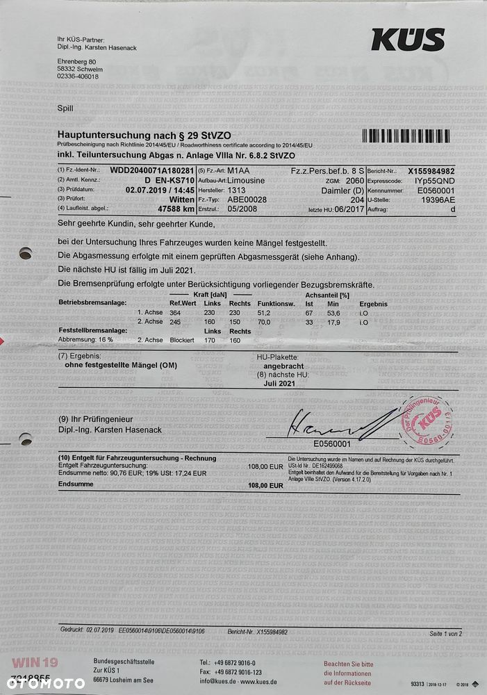 Mercedes-Benz Klasa C 200 CDI DPF Automatik - 32